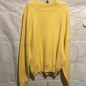 Primark Soft Yellow Cowl Neck Sweater